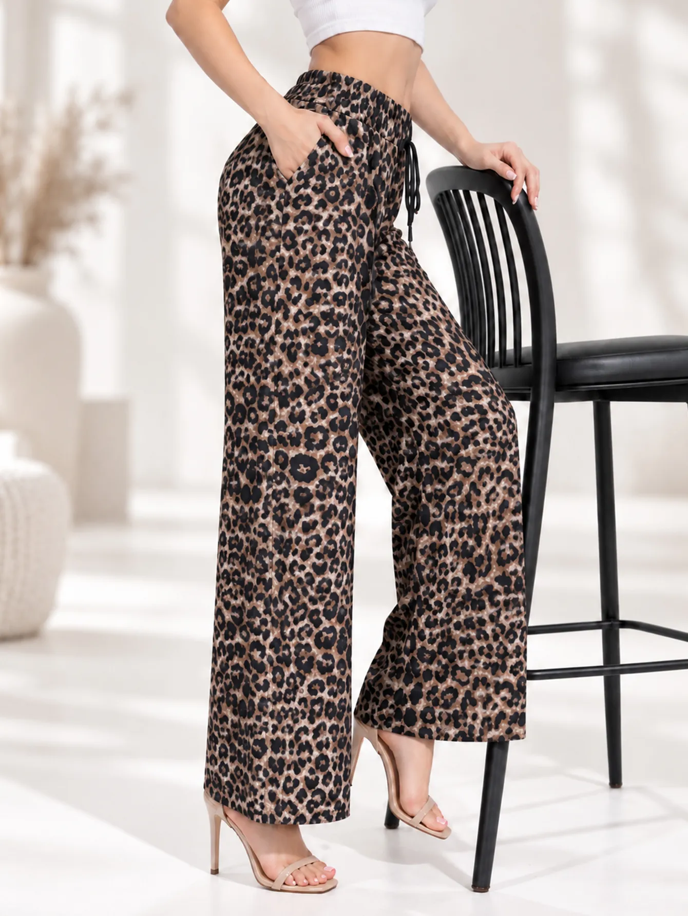 AD2651 pantalon animal print 15720